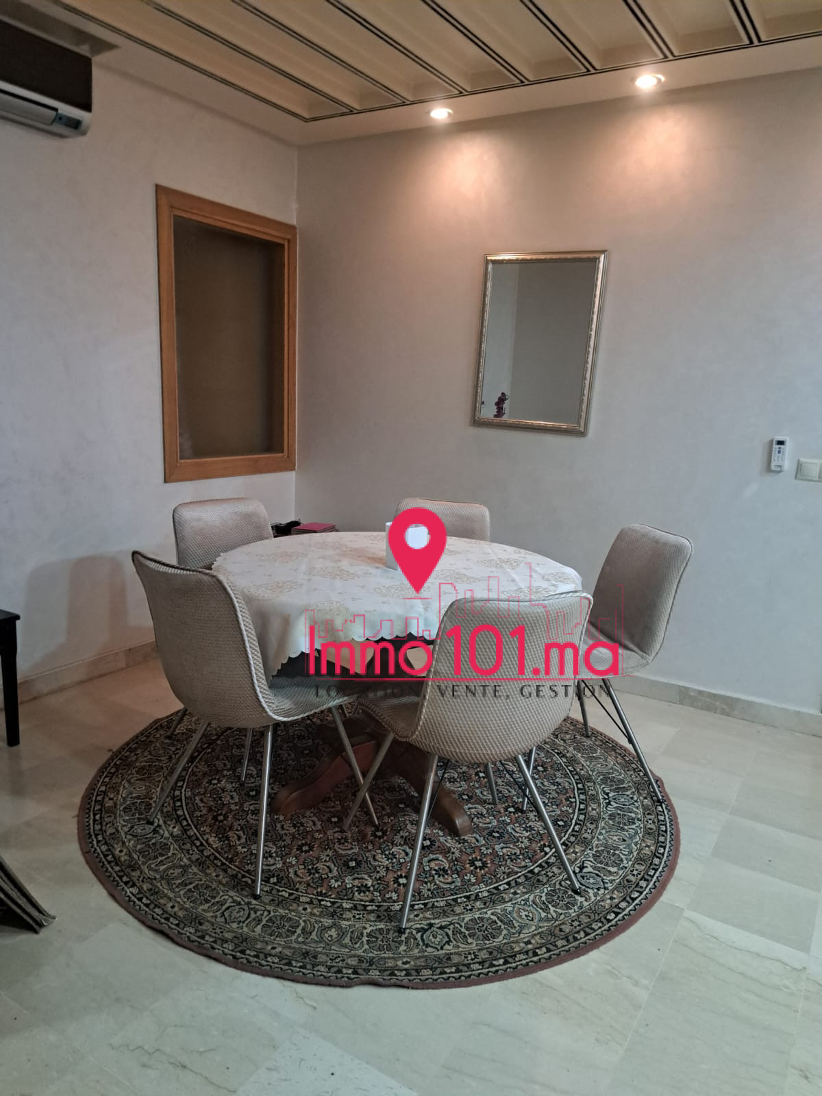 Location appartement meublé à l’Agdal AGLAM2198